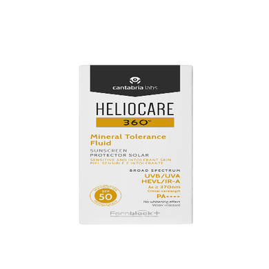 HelioCare 360 Mineral Tolerance Fluid SPF 50 - Skin Decisions, Plymouth