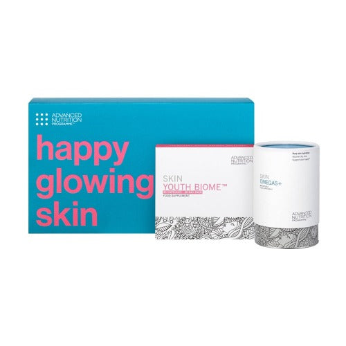 Advanced Nutrition Programme Happy Glowing Skin Duo – Skin Omegas+ and Skin Youth Biome